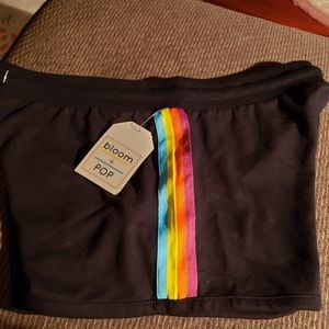 Men's bloom + POP  Black shorts